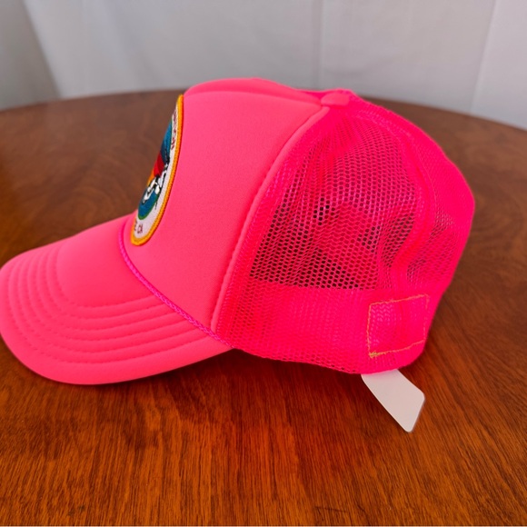 Aviator Nation Neon Pink Trucker Hat main image 4